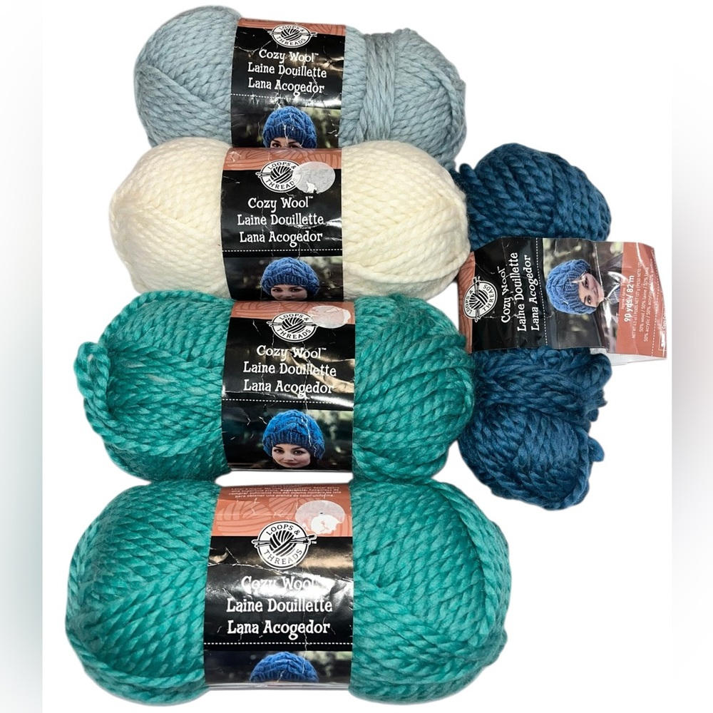 Loops & Threads Cozy Wool Yarn Lot